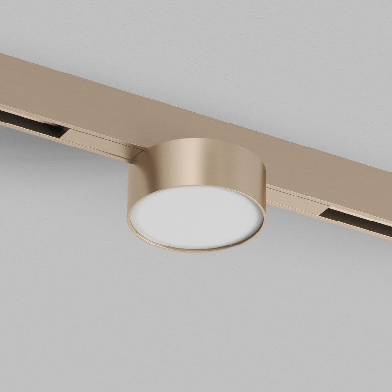 Светильник на шине 16*7,4*5,4 см, *LED*6W, 3000K, Denkirs SHINE PRIME FLOW 3000К | ШАЙН ПРАЙМ ФЛОУ 3000К DK4761-CP, шампань