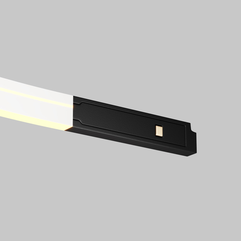 Трековый светильник 100*0,5*1 см, LED 8W 2700K Maytoni Technical Accessories for tracks Levity Flex TR186-1-8W2.7K-B черный