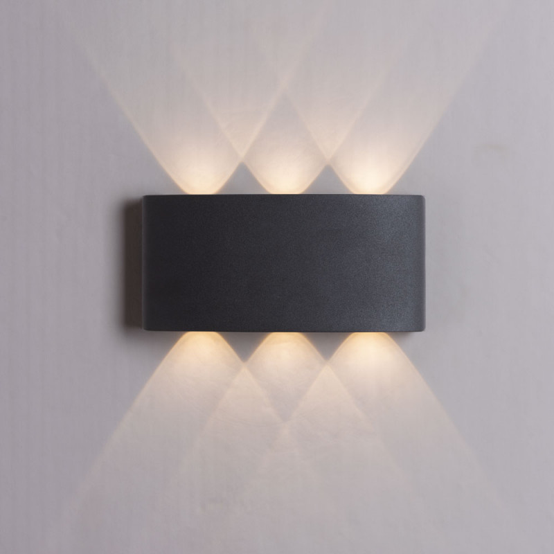Уличный настенный светильник Arte Lamp Bosto A3722AL-2BK черный 