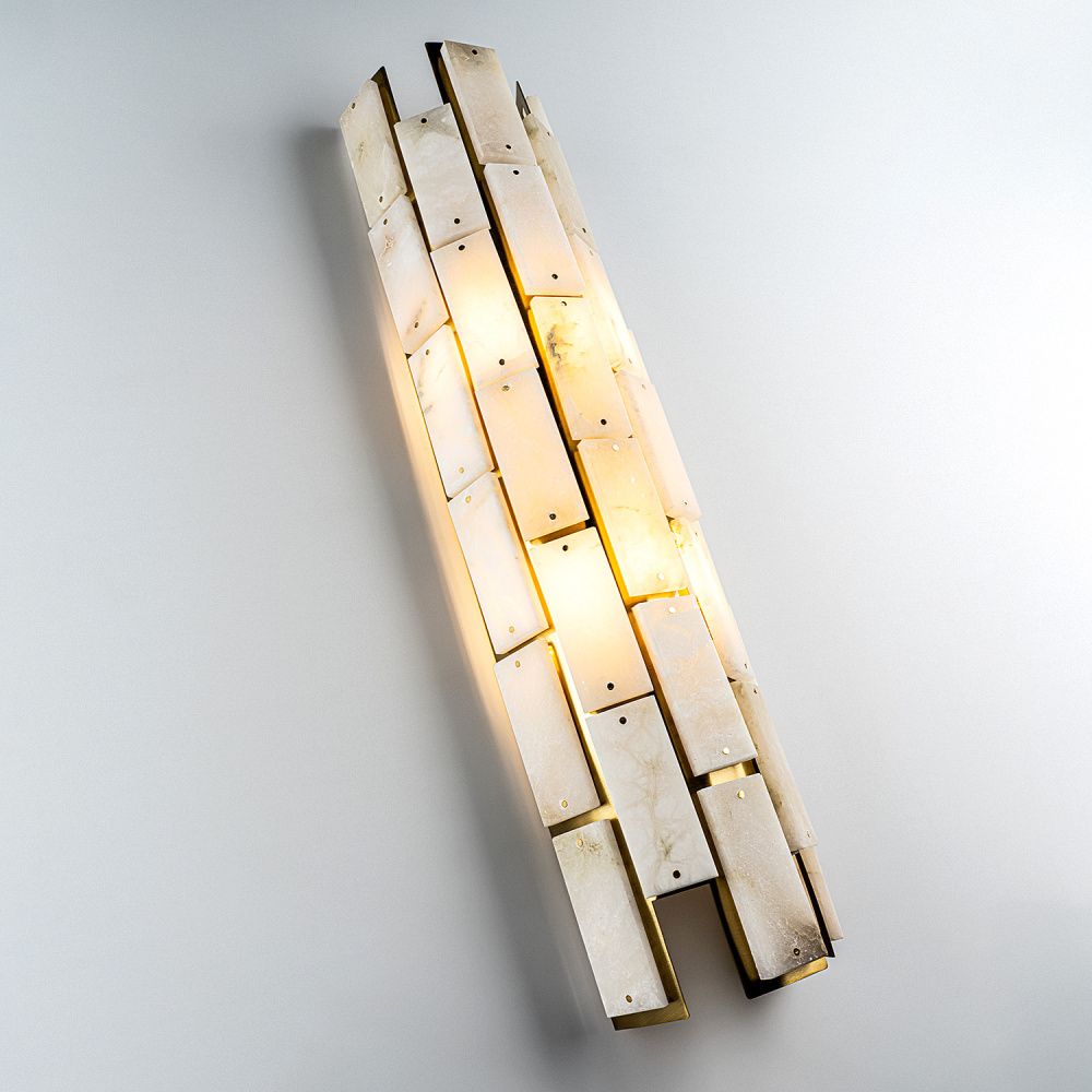 Бра 12,5*6,5*-49 см, 4*G9*40W, Modelux  ML.6998.490 BS, Латунь