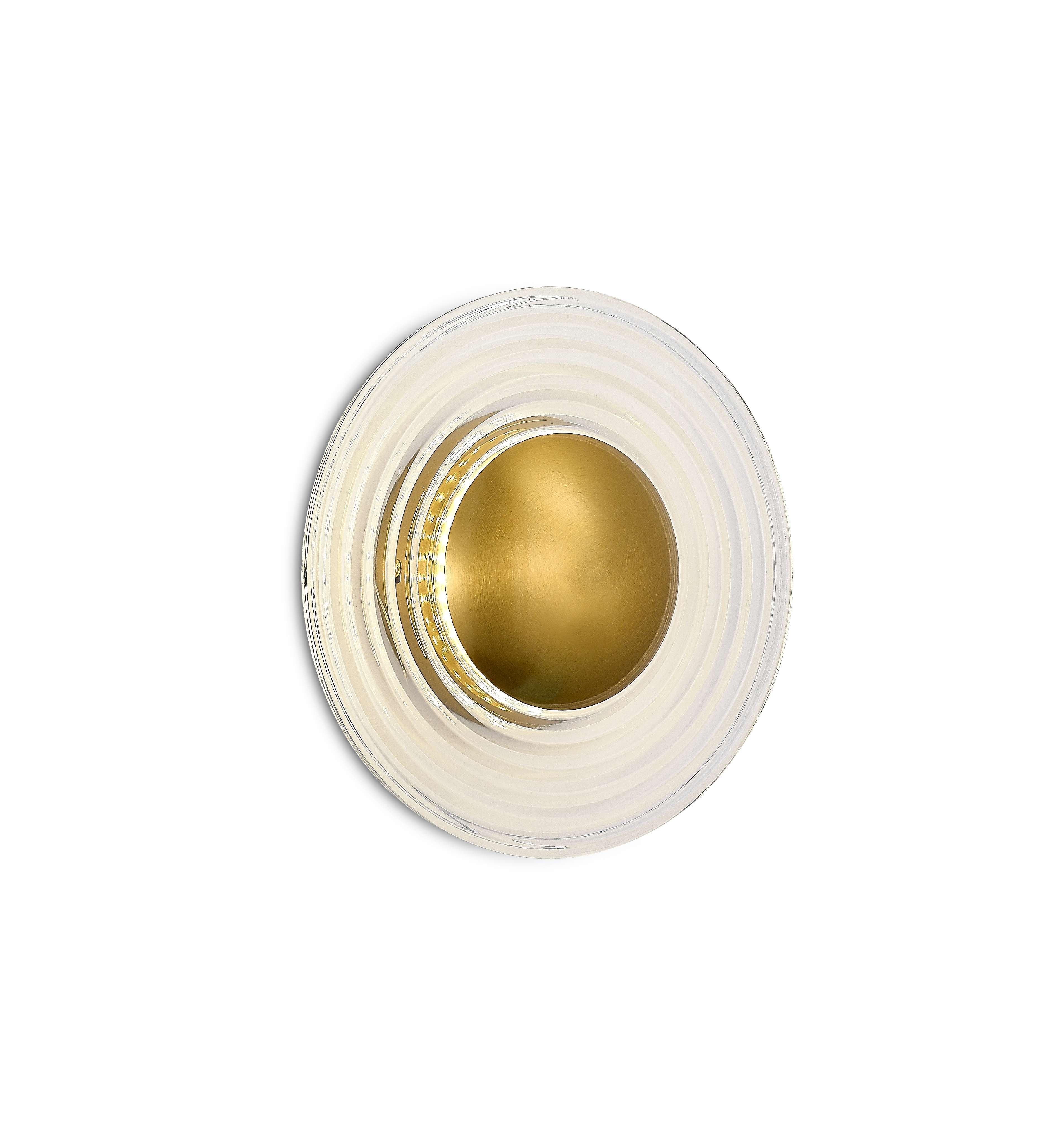 Бра 250, LED, 6W 4000K NewRgy LED W2182-DW BRASS, Бронза