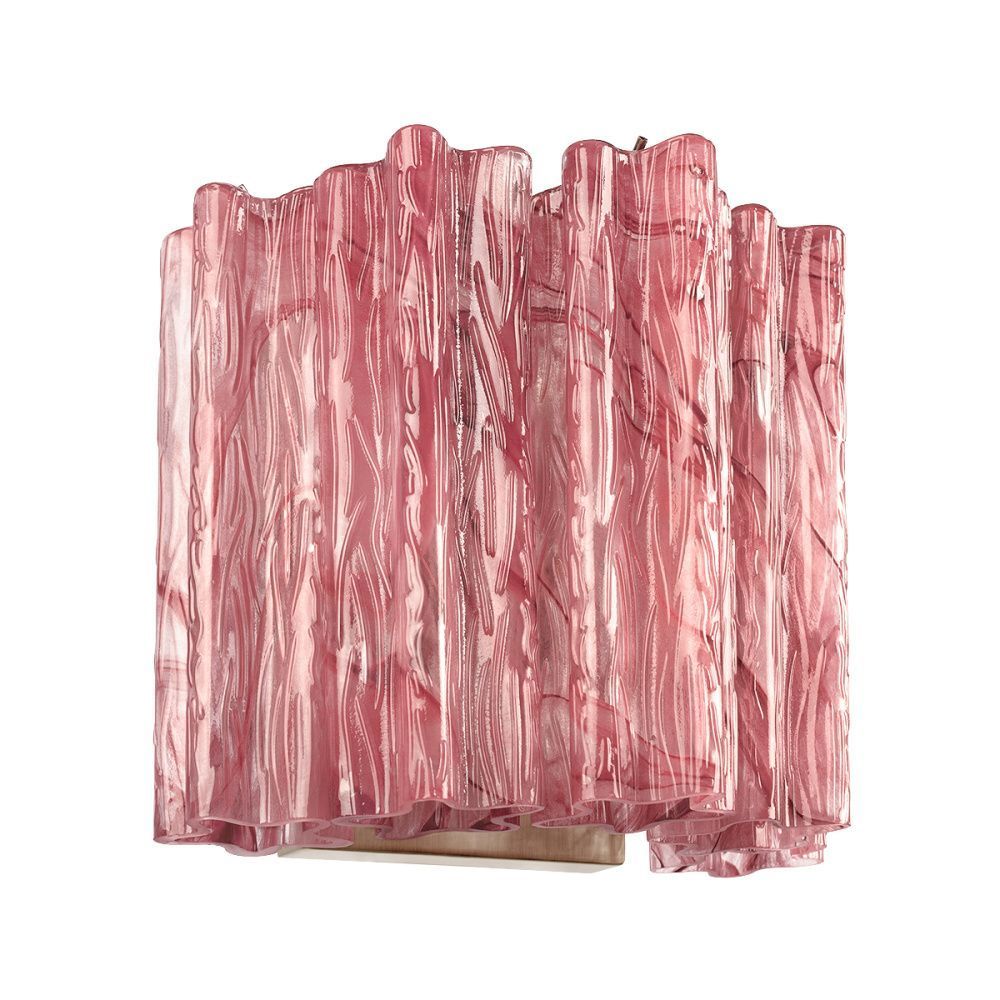 Настенный светильник 25 см, Loft IT Murano 10580W Pink, бронза