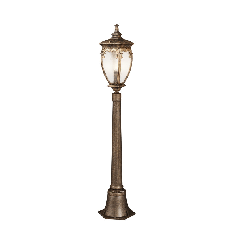 Светильник 113 см, Maytoni Fleur O414FL-01GB1, черный с золотом