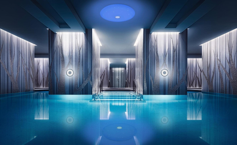 Светильник 80 см, 140W, 3000-5500K с Алисой Citilux Старлайт Смарт CL703A140G, белый, с эффектом звездного неба