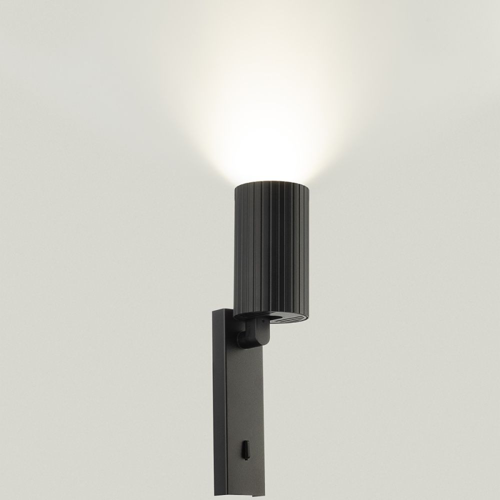 Спот 8,5*6*-15 см, 1*GU10*10W, Citilux Axel CL512511R, Чёрный