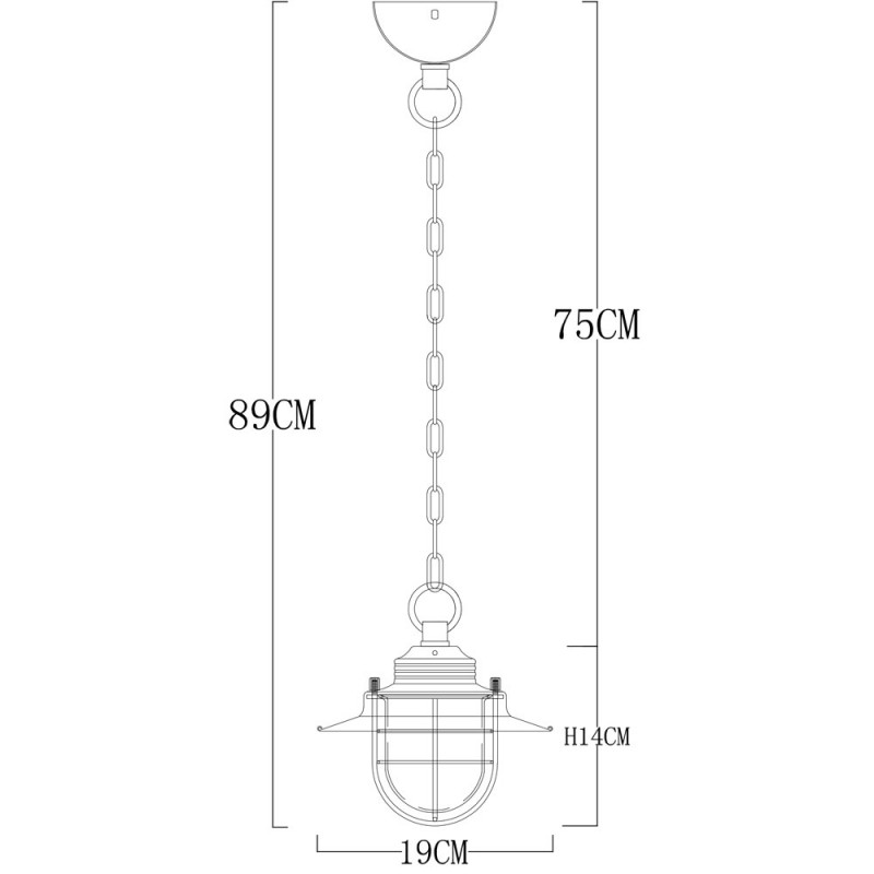 Подвесной светильник Arte LAmp A4579SP-1AB бронза