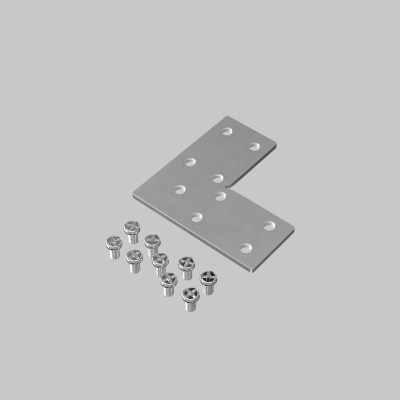 Крепеж 5*5*0,2 см, Maytoni Technical Accessories for tracks Exility TRA034CL-21 серый