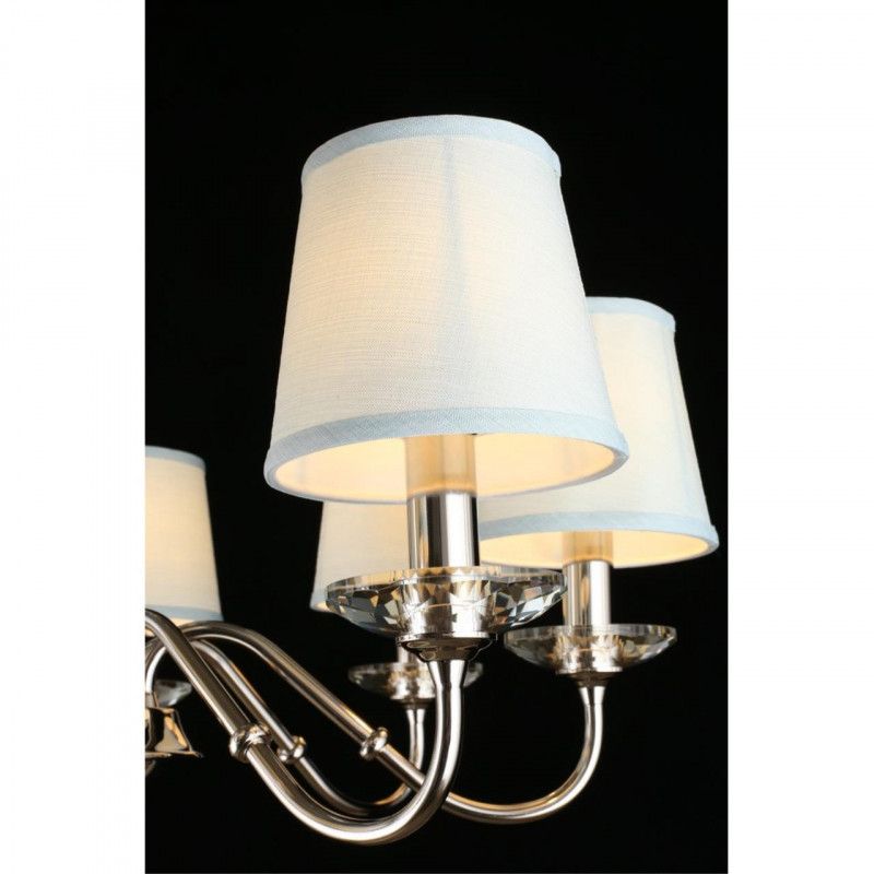 Подвесная люстра 79*46-146 см, E14, 40W, Aployt Lorett APL.760.03.08, хром