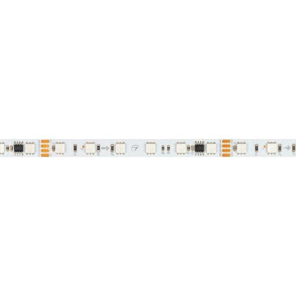 Лента SPI-B60-10mm 24V RGB-PX6-RAM (15 W/m, IP20, 5060, 5m) (Arlight, бегущий огонь) 033447. Цена указана за 5 метров. Продается кратно 5 метрам.