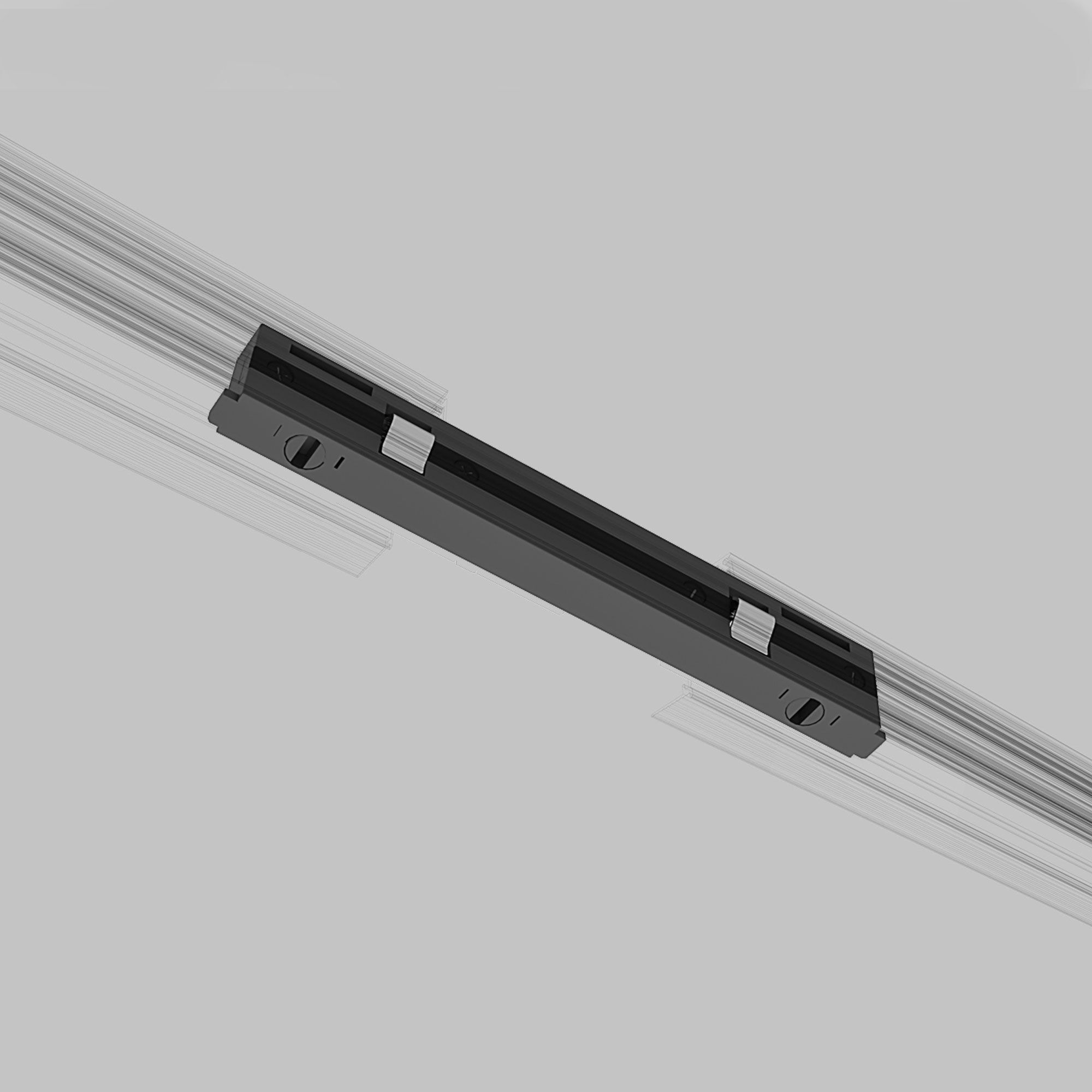 Аксессуары для трековых светильников магнитных 0,5*6,7*0,9 см, Elektrostandard Mini Magnetic 95131/00 черный