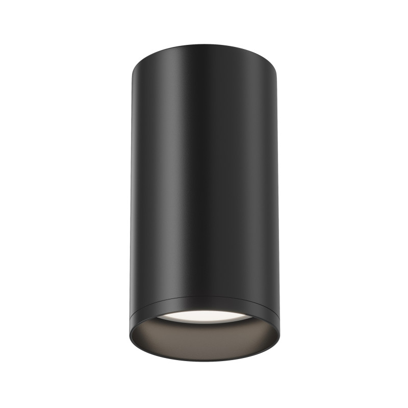 Светильник 5*5 см, GU10 10W, Maytoni Focus S C052CL-01B, черный
