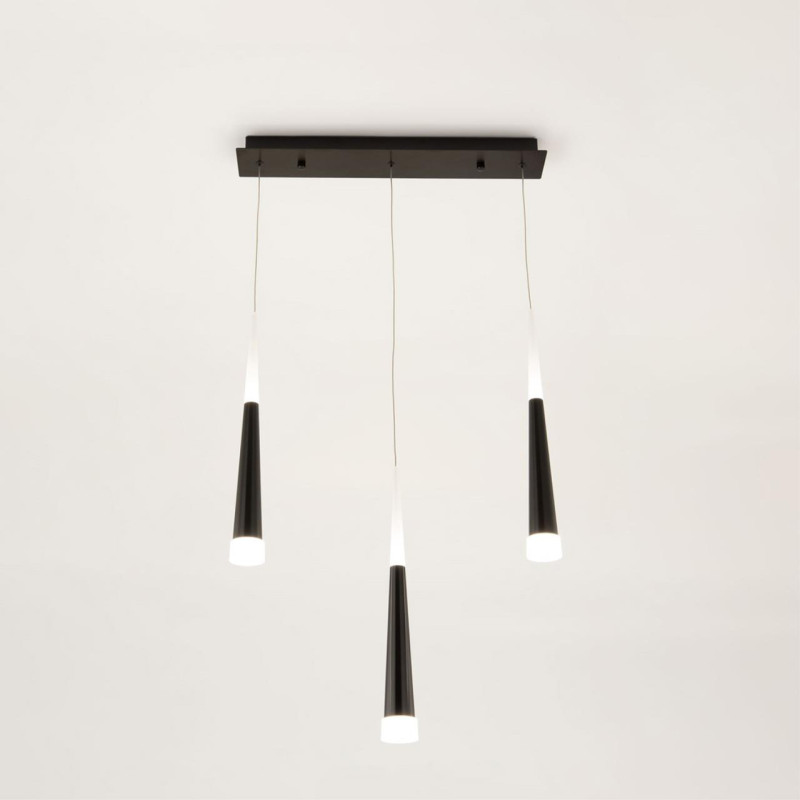 Светильник подвесной 55*9*160 см LED*21 W, 3000 К Citilux Вегас Черный CL227031