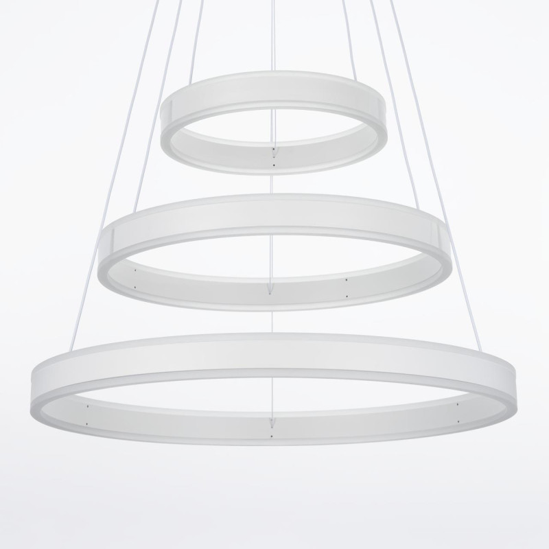 Люстра 60*120 см LED*145 W, 3000 / 5500 К Citilux Дуэт Белый CL719650