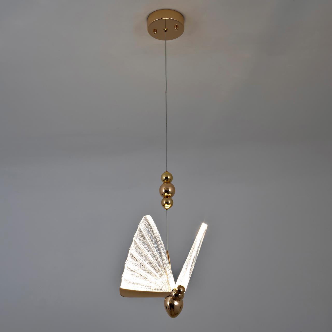 Подвесной светильник 24*21*180 см, LED 10W, 4000K, Золото MODESTYLE MS.88995.1