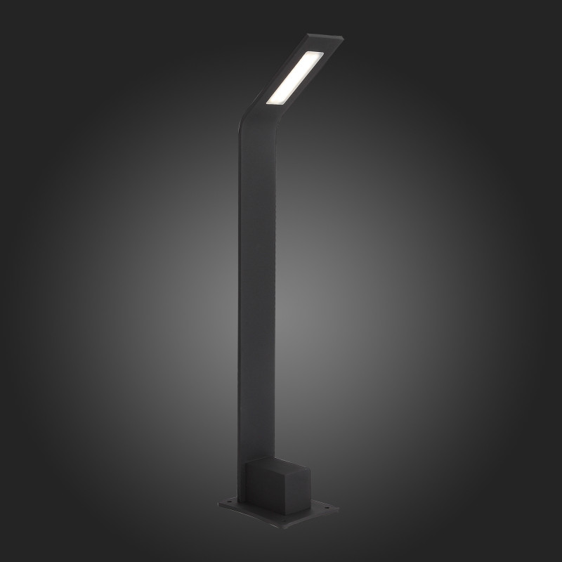 Светильник уличный наземный 16*10 см, 6W 4000K ST LUCE ANSA SL094.405.01 Черный