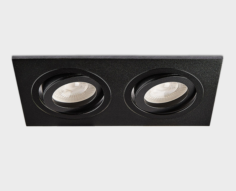 Светильник встраиваемый MEGALIGHT SAG203-4.316 black/black, черный 