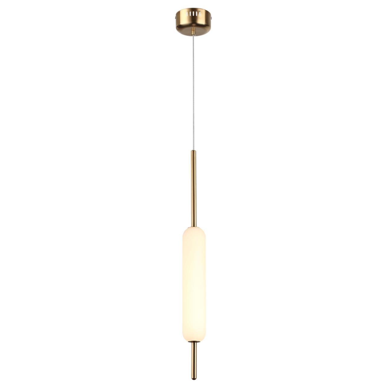 Светильник подвесной Odeon Light Reeds 4794/12L, 12W LED, 4000K, бронза