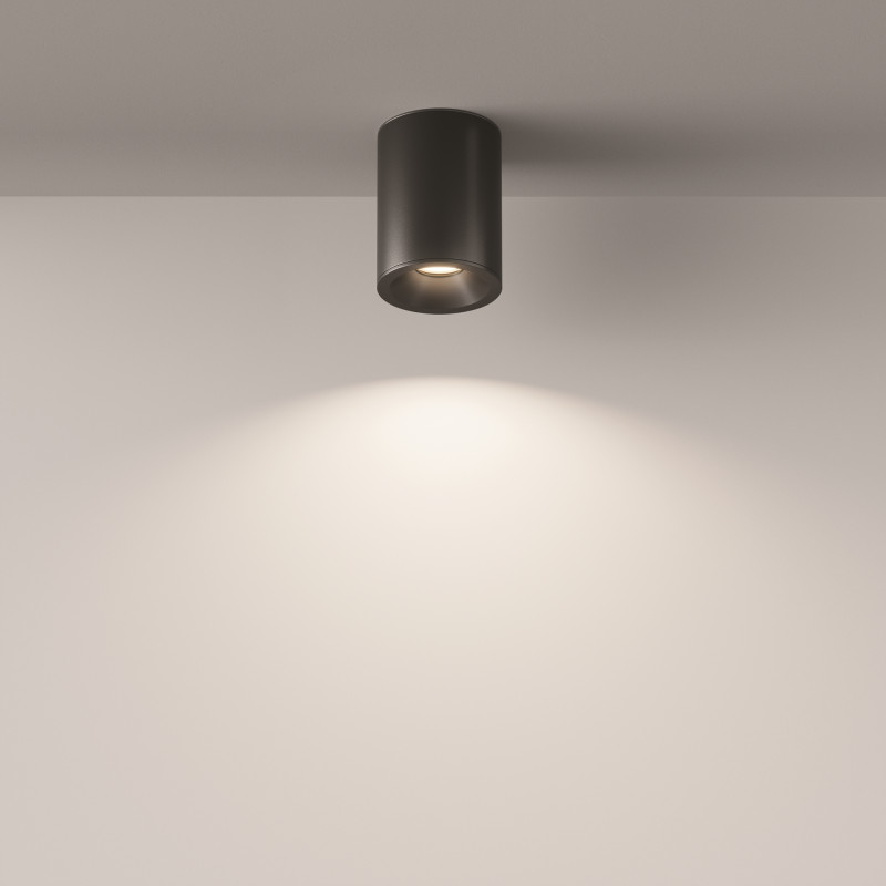 Светильник 9*9 см, GU10 7W, Maytoni Antares C029CL-01B, черный, IP65
