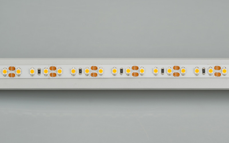 Лента RT 2-5000 12V White6000 2x (3528, 600 LED, LUX) (Arlight, 9.6 Вт/м, IP20) 012334(B). Цена указана за 5 метров. Продается кратно 5 метрам.