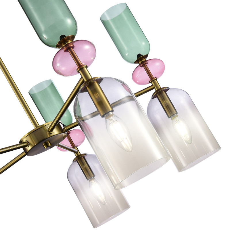 Люстра 70 см ST LUCE GEA SL2000.202.05 Золотистый