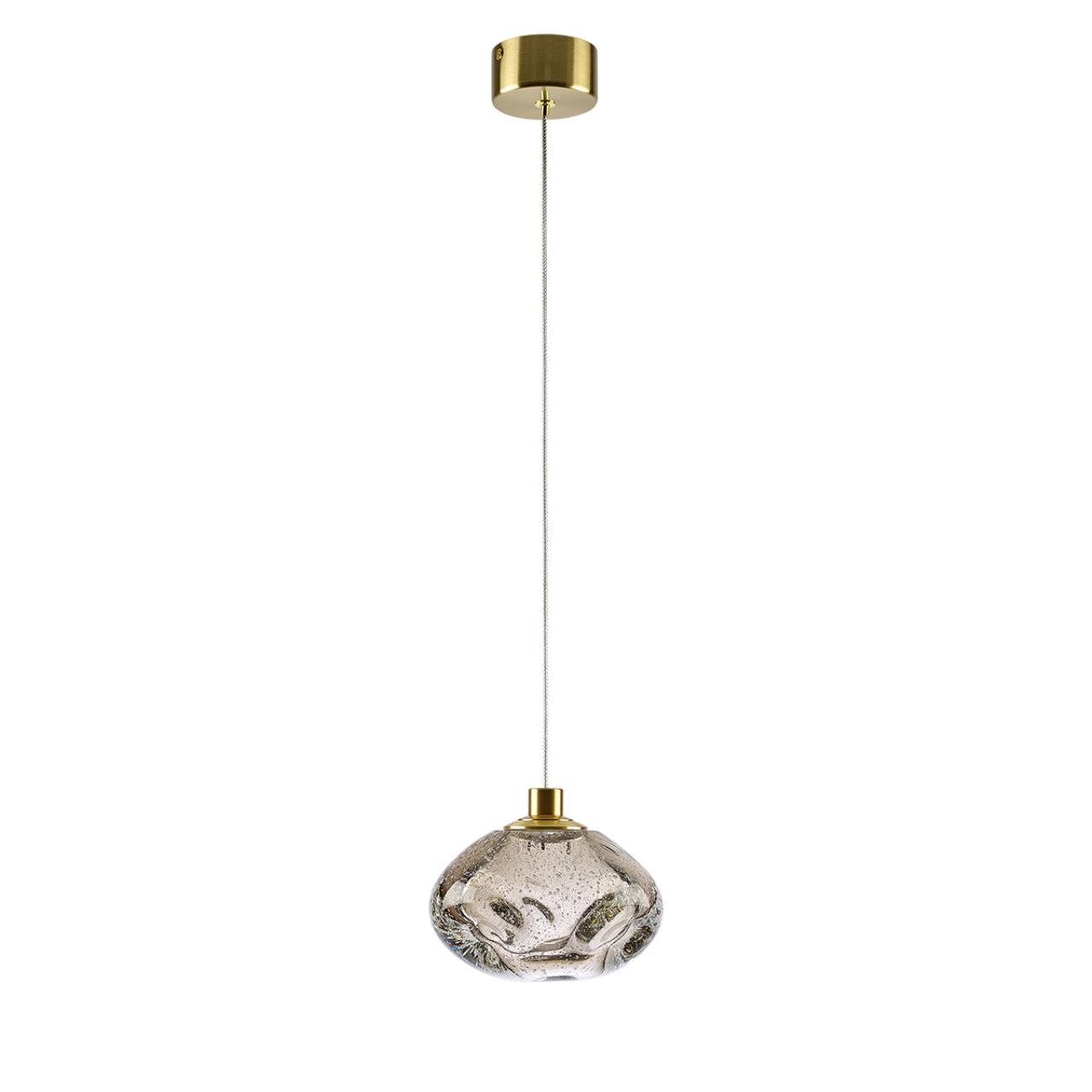Подвесной светильник 17*168 см, 1*LED*4W 3000K Odeon Light MELA 7044/4L бронзовый