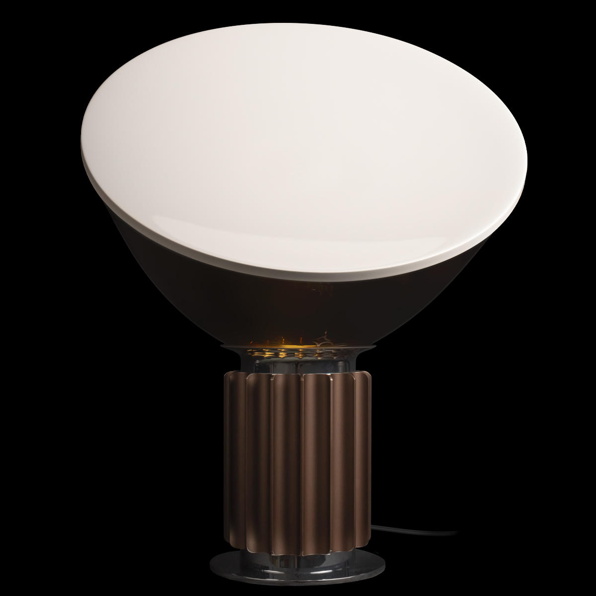 Настольная лампа 49*65 см, 1*E27*40W LOFT IT Taccia 10294/M Brown бронза, хром