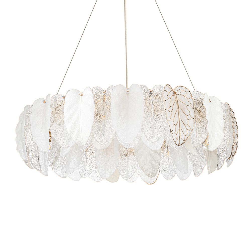 Подвесная люстра 80 см, Modelux ML.9530.800 CP, шампань