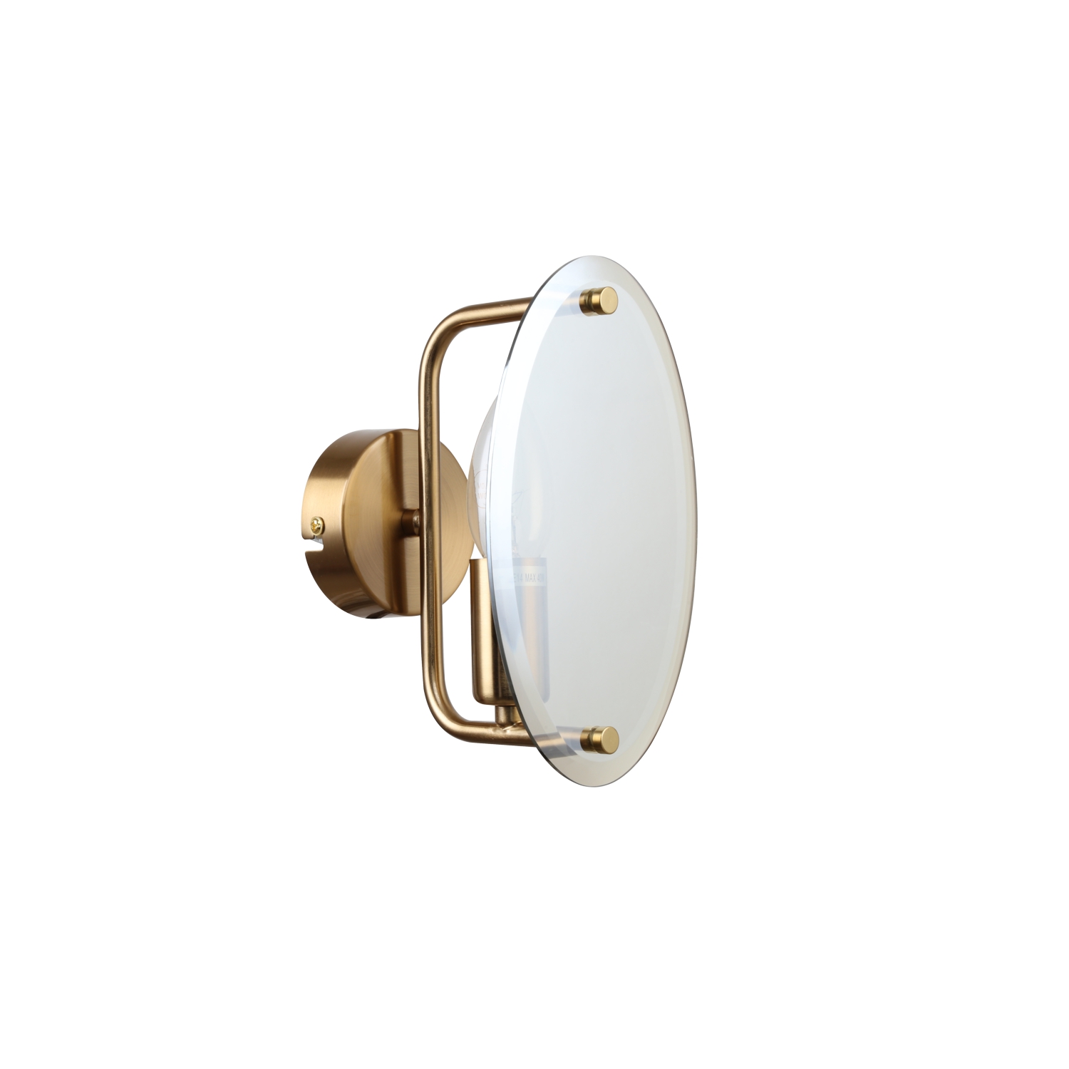 Бра F-Promo Ovate 4085-1W, D140*W120*H210, латунь