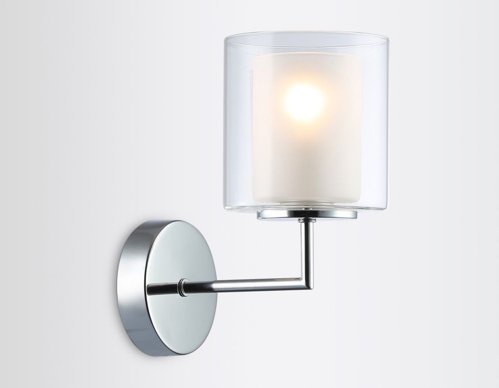 Бра 19*12*22- см, 1*E14*40W, K, Ambrella Light High Light LH56005, хром