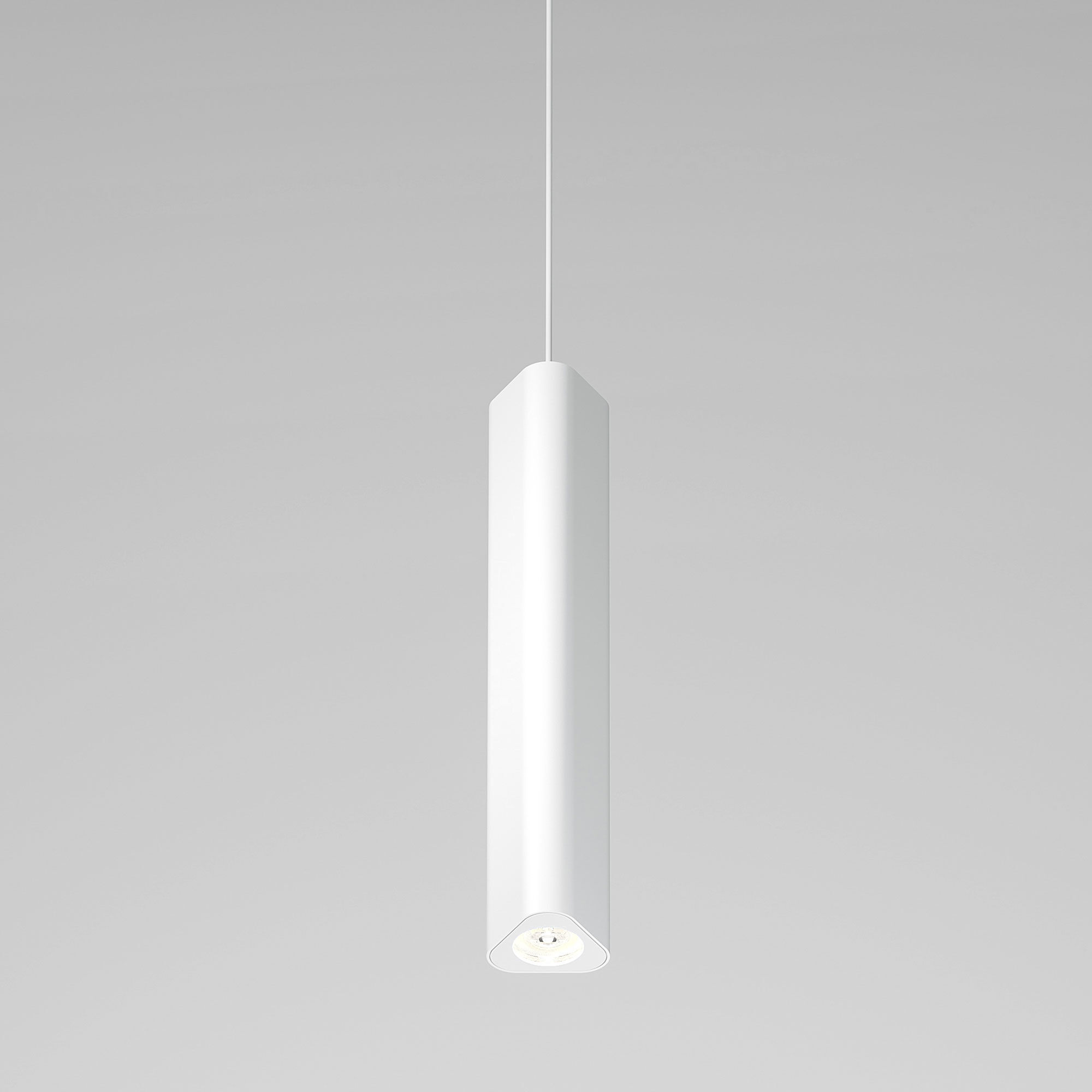 Светильник подвесной светодиодный 5 см, 12W, 4000K, Elektrostandard Trio  50310 LED, белый