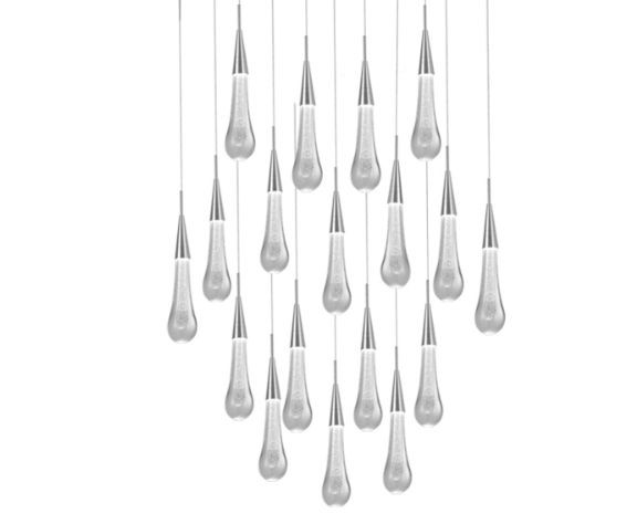 Подвес KINK Light Асмер 07861-18A,02, 54W LED, 4000K, хром