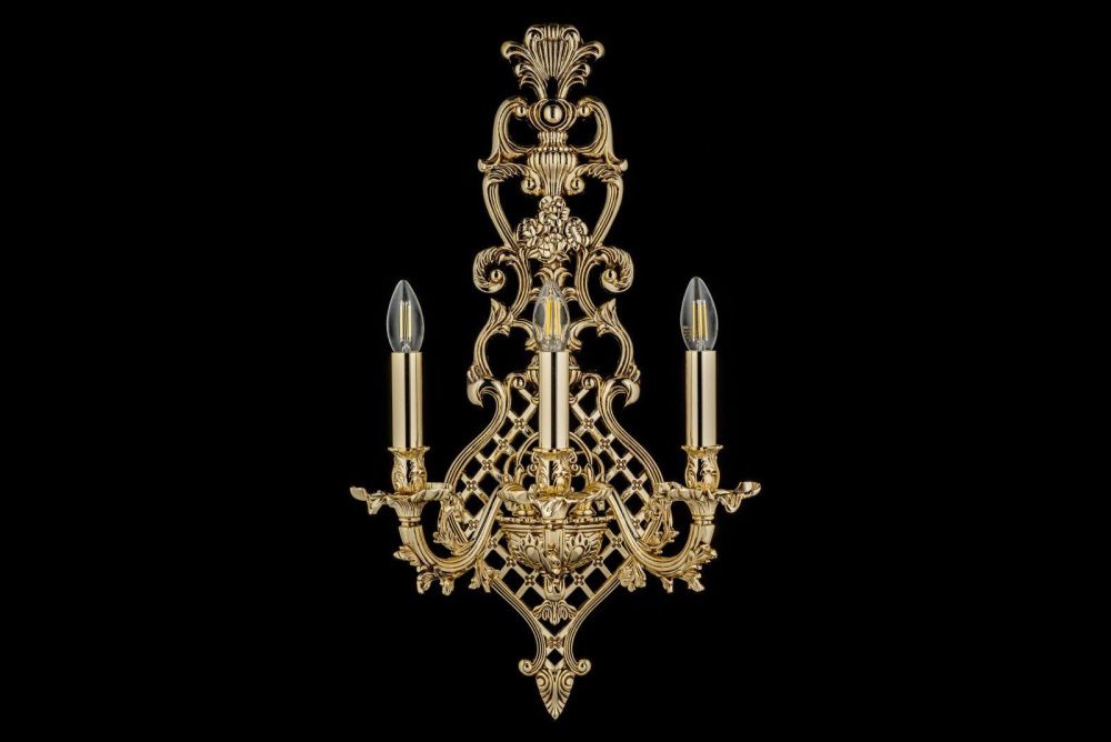 Бра ** см, 3*E14*40W, Dio D`arte Vivaro Vivaro E 2.1.3 CG, Французкое золото