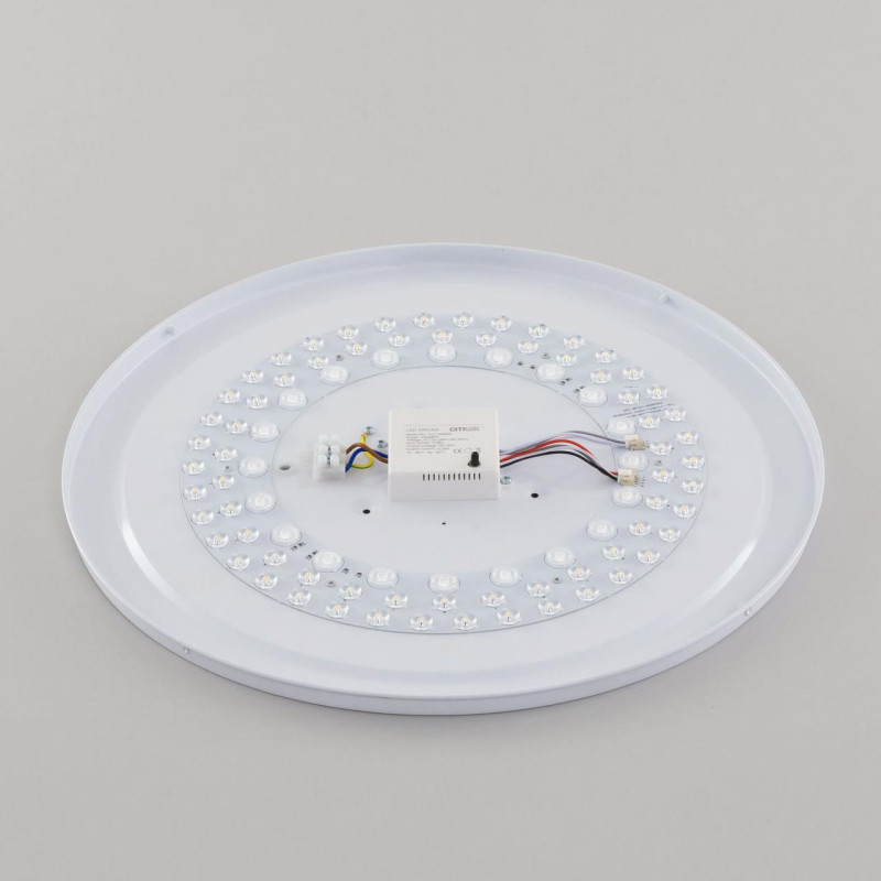 Светильник 38 см, 48W, 3000-5500K Citilux Астрон CL733480G, белый