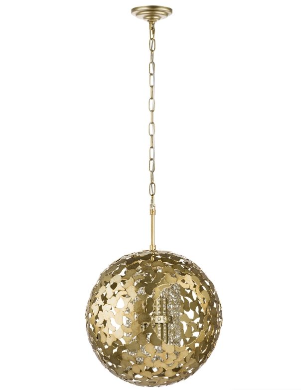 Светильник подвесной Light Star Verona 727061, диаметр 45 см, золото