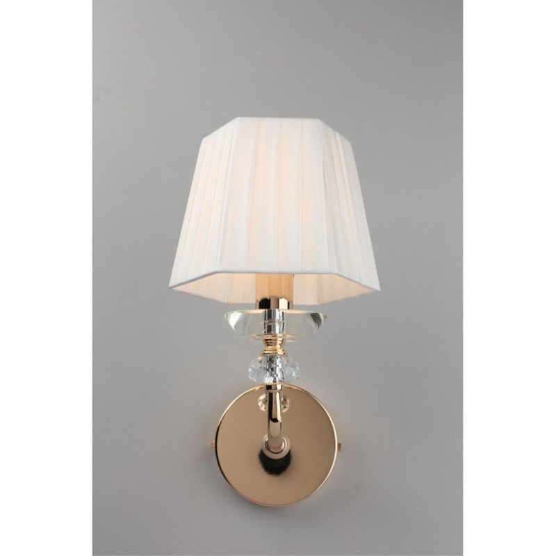 Бра 27*17*32 см, 1*E14, 40W, Aployt Silvian APL.719.01.01, золотой