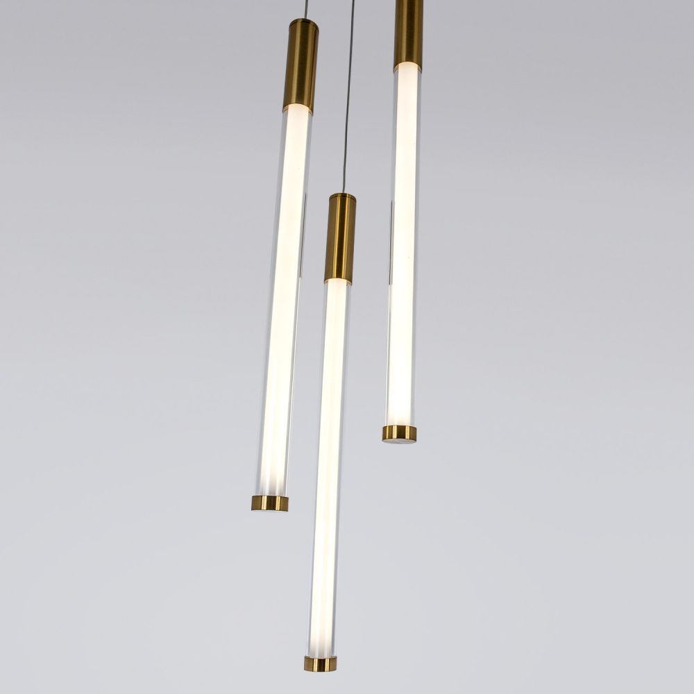 Подвесной светильник 21*21*95 см, LED 36W, 3000К, Латунь MODESTYLE MS.88928.3