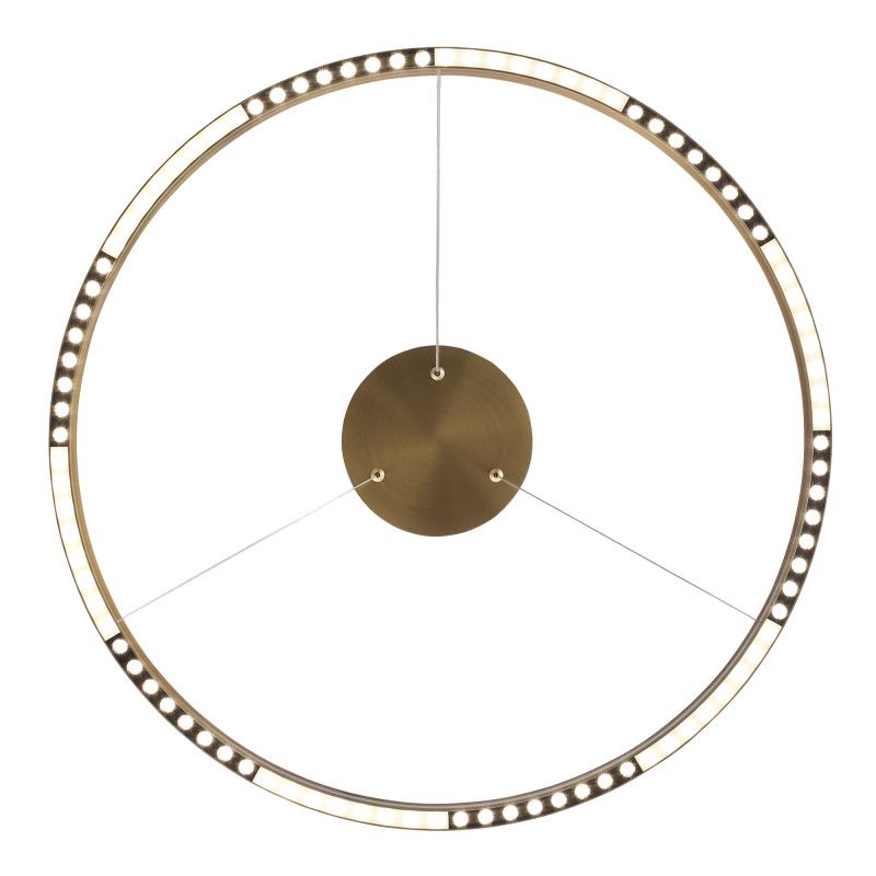 Подвесной светильник *60*-120 см, 1*LED, 32W, 4000K, ST-Luce Parilla SL6238.333.01, латунный