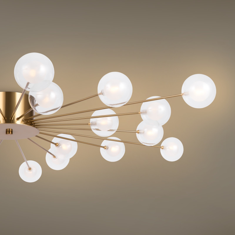 Светильник 120 см, Freya Celebrity FR5242CL-24BS1, латунь