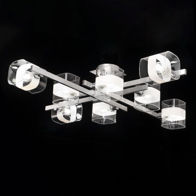 Люстра 86 см Citilux Вирта CL139280 алюминий