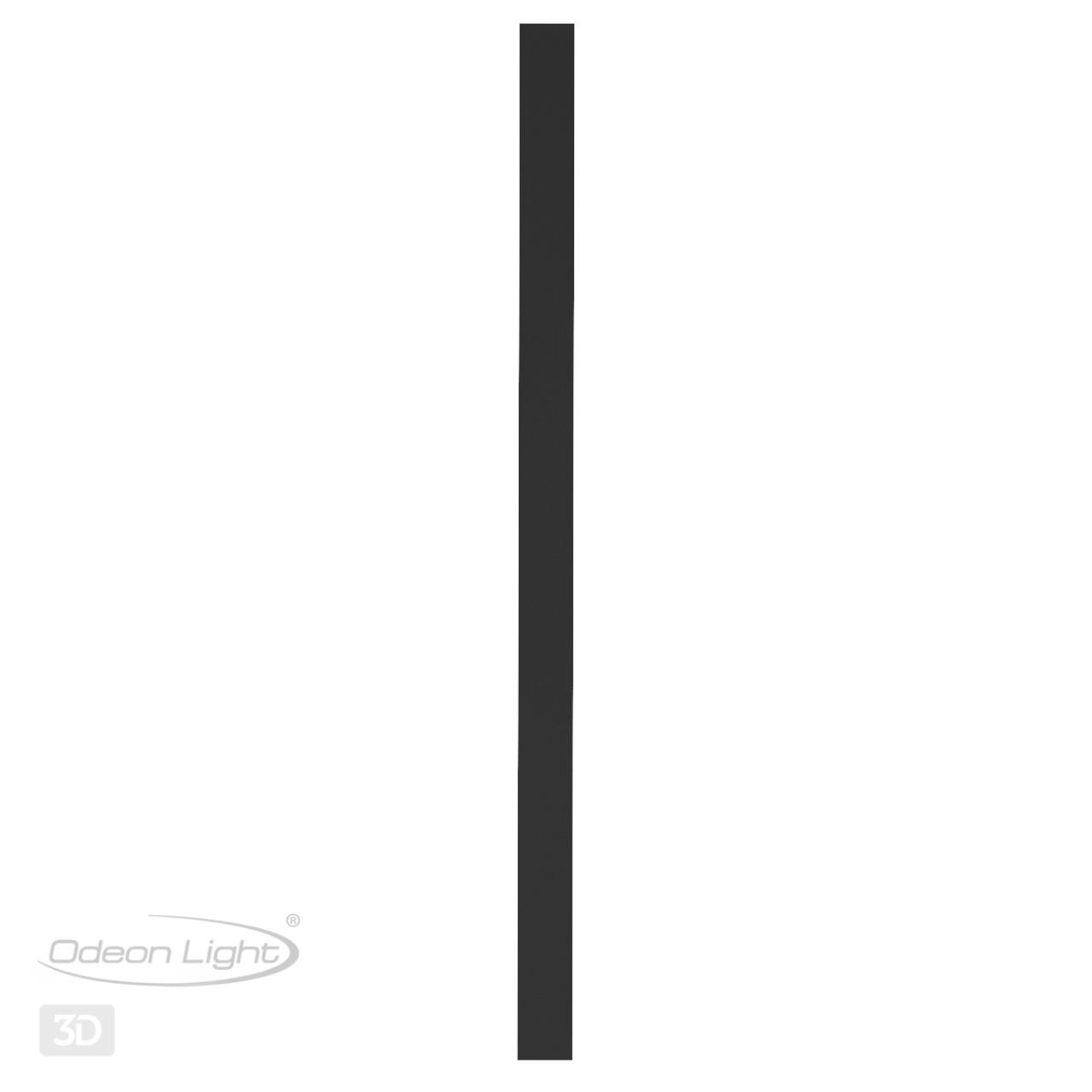 Бра 150 см, 36W, 3000K, Odeon Light FIBI 4379/36WL, черный