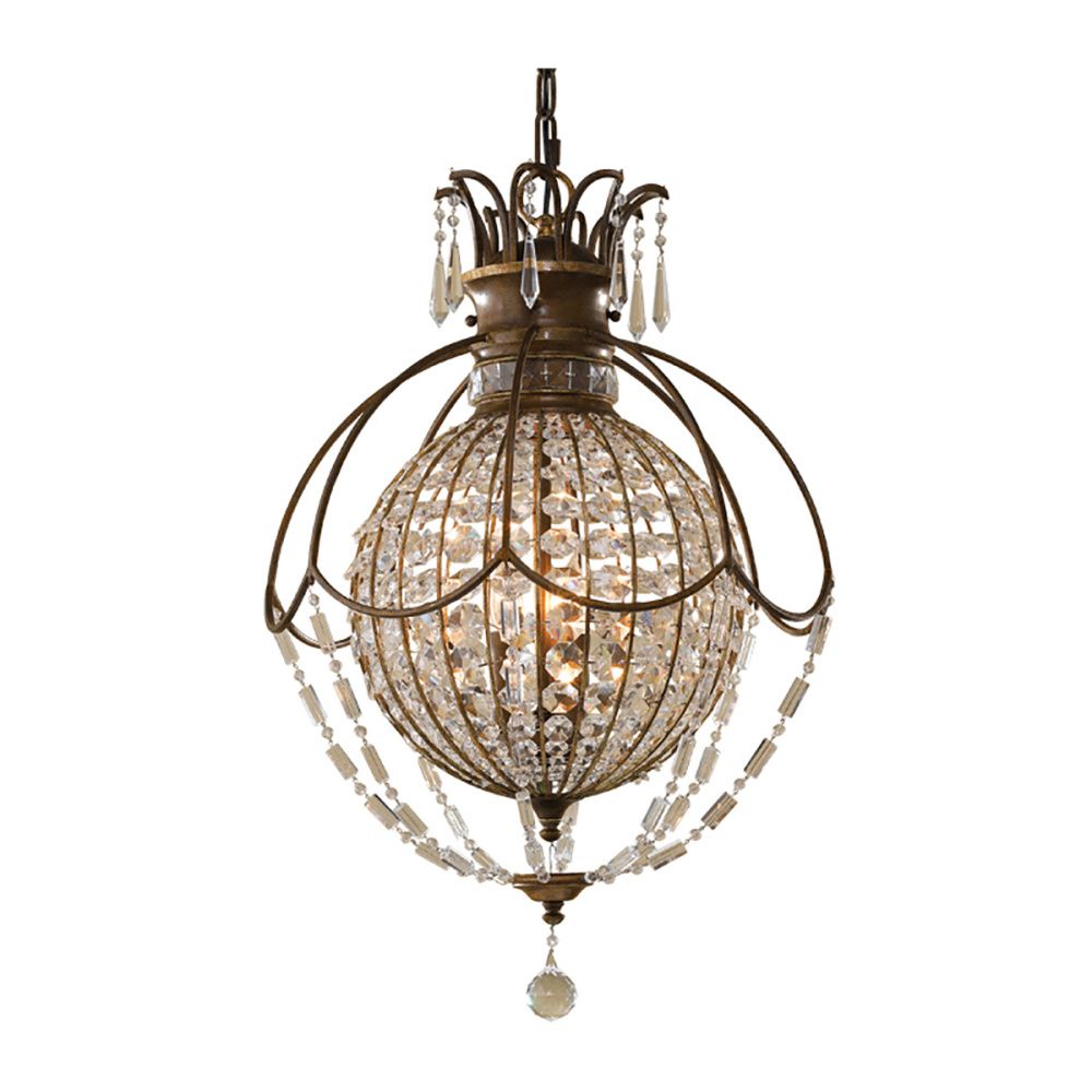 Люстра *46*80-288 см, E14*60W, Natural Concepts Feiss Bellini PRM9-BLACK, бронза