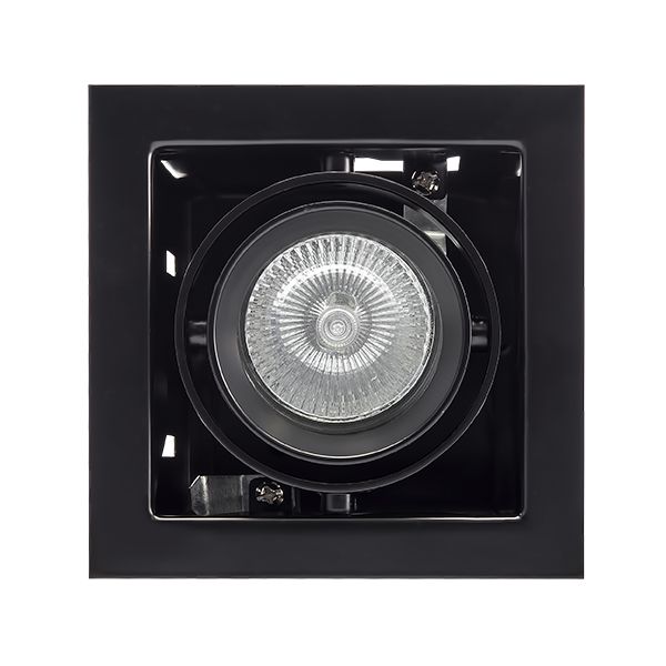 Светильник встраиваемый Lightstar CARDANO 214018 MR16 ЧЕРНЫЙ