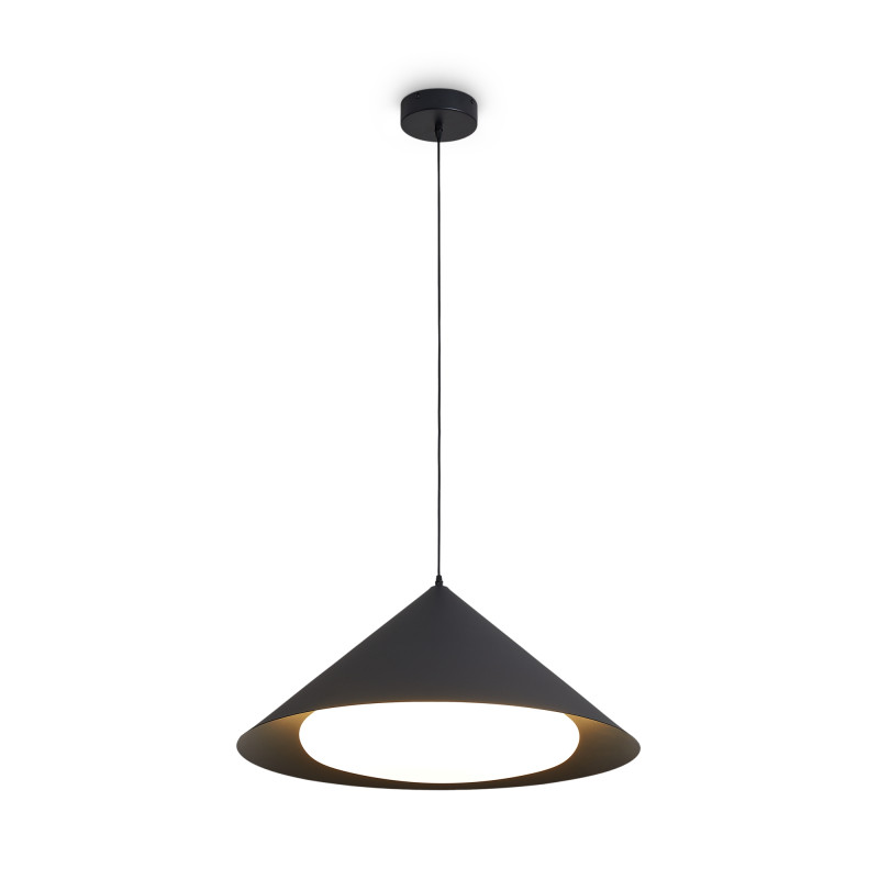 Подвесной светильник 65*65*28 см, LED,  16W, 3000К, Freya True FR6181PL-L16B черный