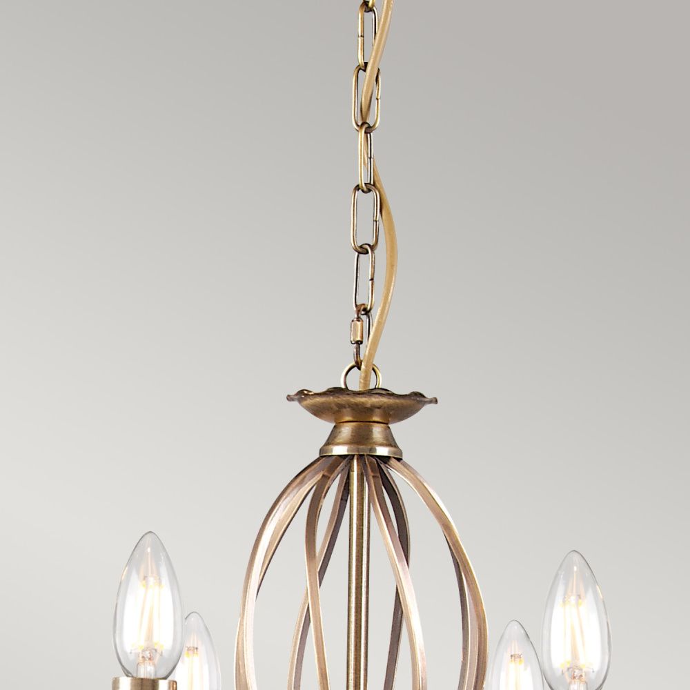 Люстра Elstead Interior, Арт. AG8-AGED-BRASS