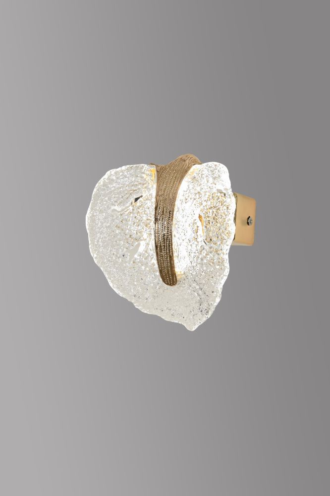Бра 78156-1L, W140*H150 LED, 15W, 3000/4000/6000K, Alva Donna, GD/BK
