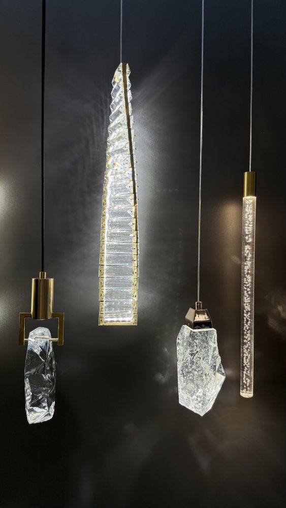 Подвесной светильник 8*4*190 см, LED 12W, 4000K, Латунь MODESTYLE MS.88910.1 BS