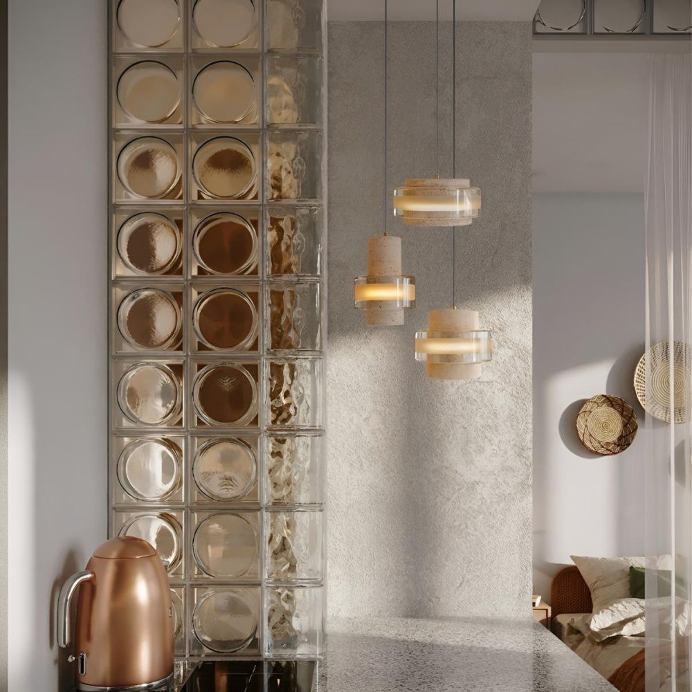 Подвесной светильник 13 см, 7W, 3000K, LOFT IT Colette 10474P/A, латунь