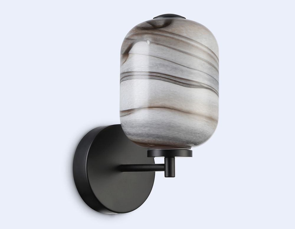 Бра 15*22*30- см, **W, 3000K, Ambrella Light High Light LH11039, черный