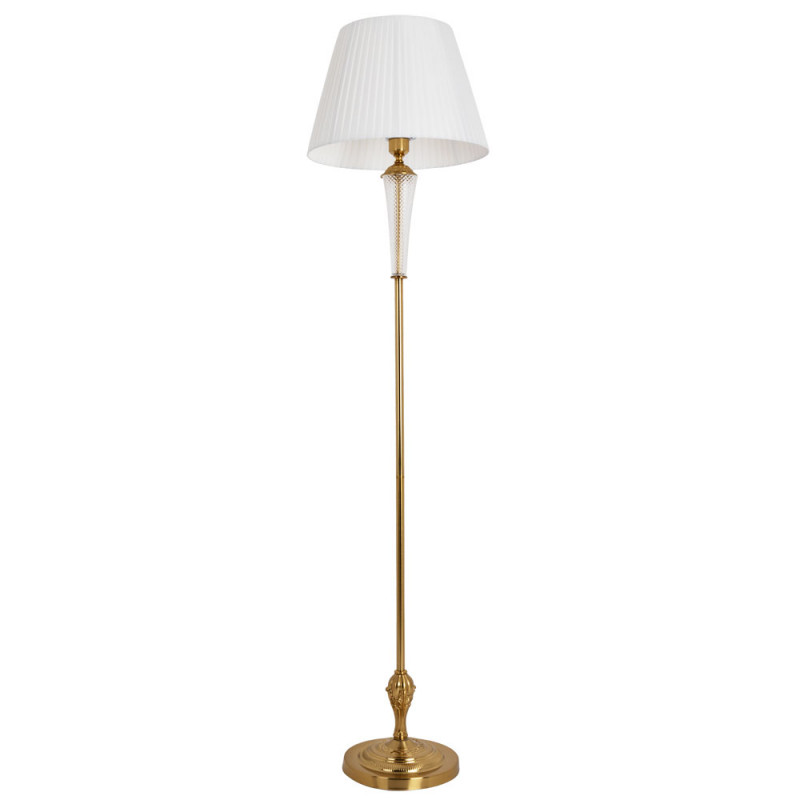 Торшер Arte Lamp Gracie A7301PN-1PB, полированная медь