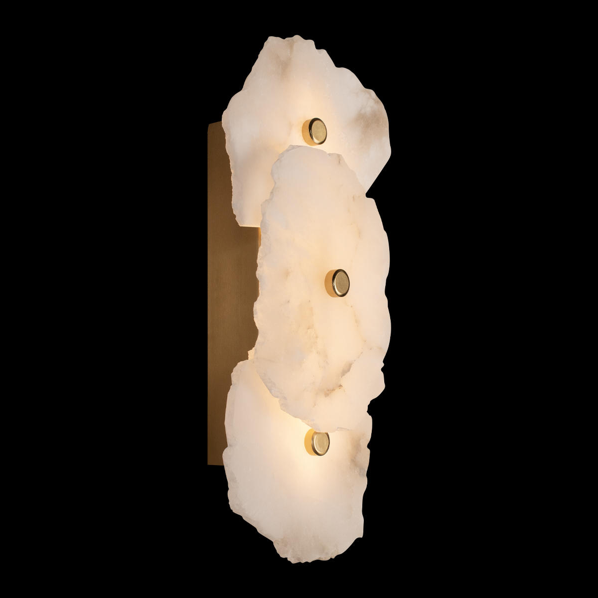 Настенный светильник 38*13 см, 1*LED*12W 3000K LOFT IT Alicante 10248/3W медный цвет, цвет мрамора